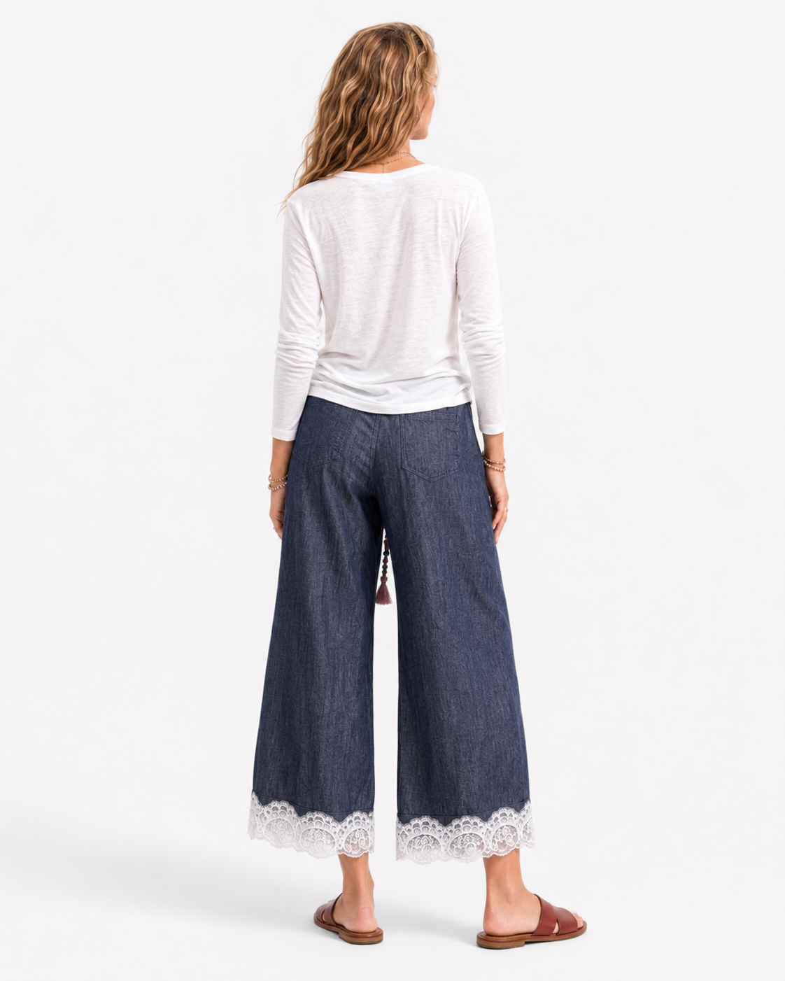 Marjan Pants - Navy Blue