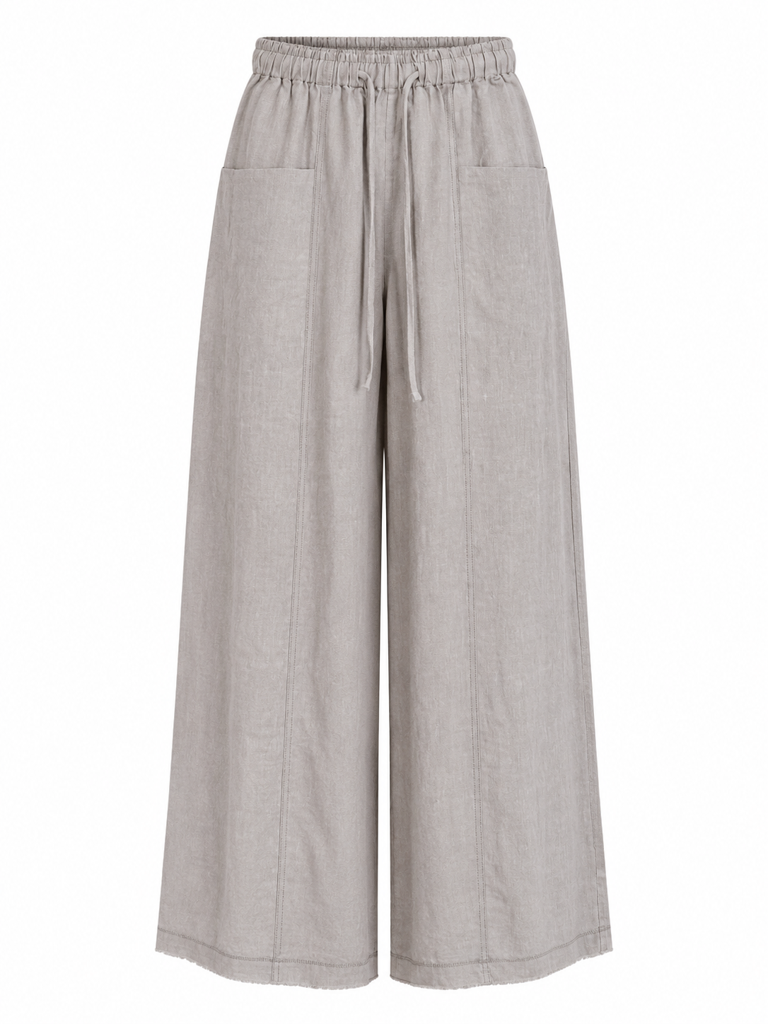 Breeze Linen Pants - Grey