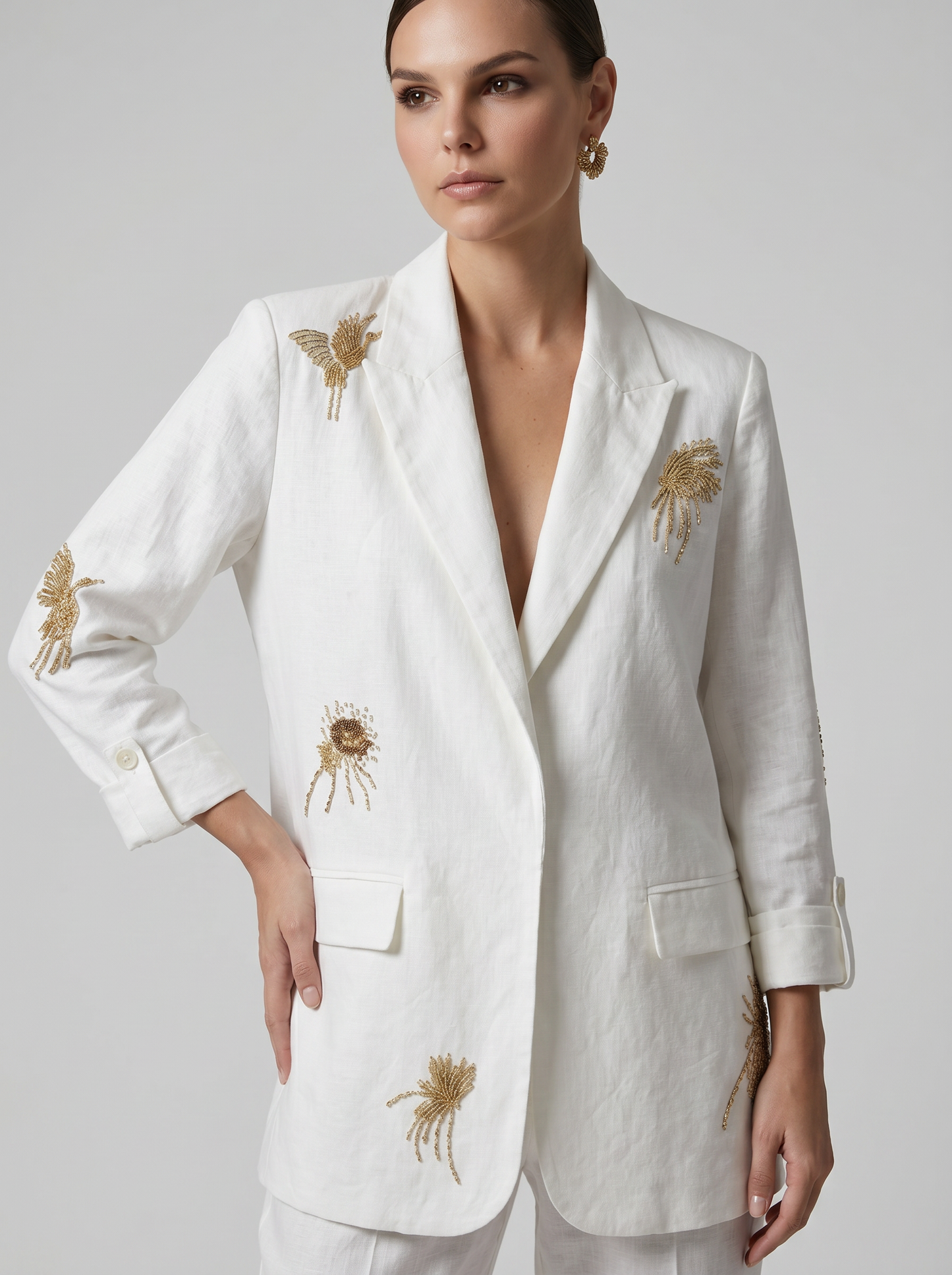 Sevda Blazer - White
