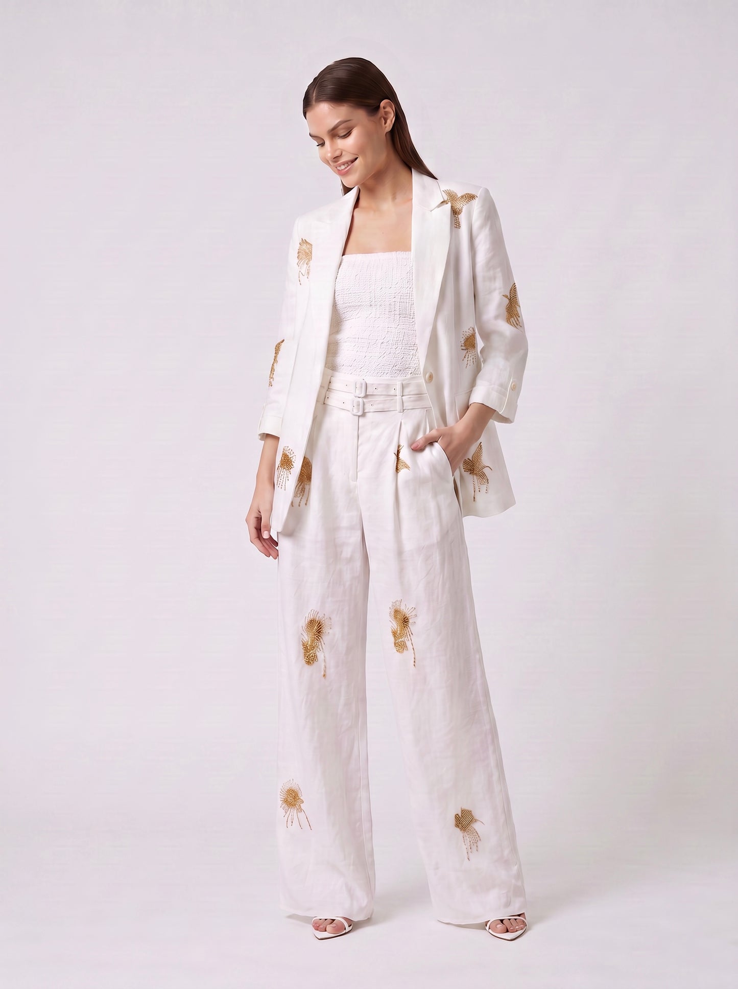 Sevda Blazer - White