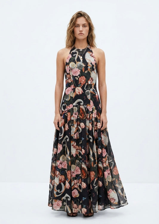 Salma Floral Dress