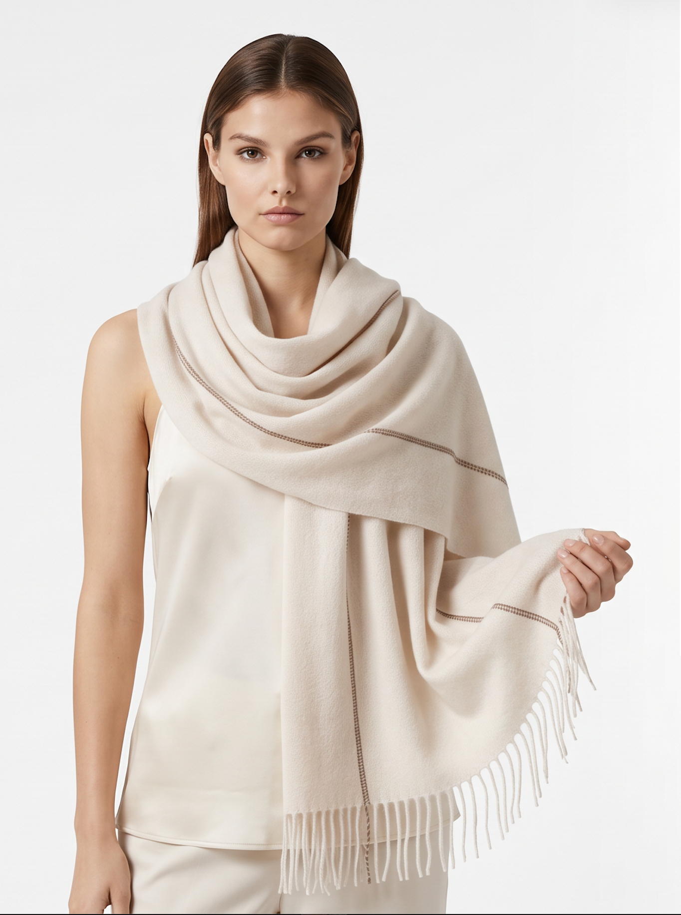 100% CASHMERE Scarf